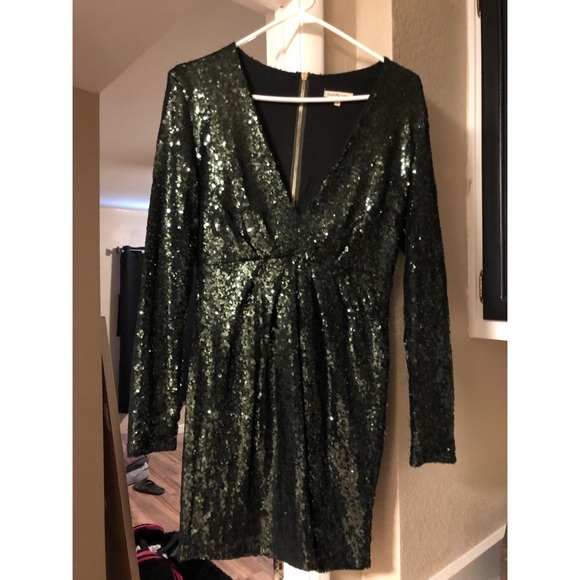 charlotte russe white sequin dress